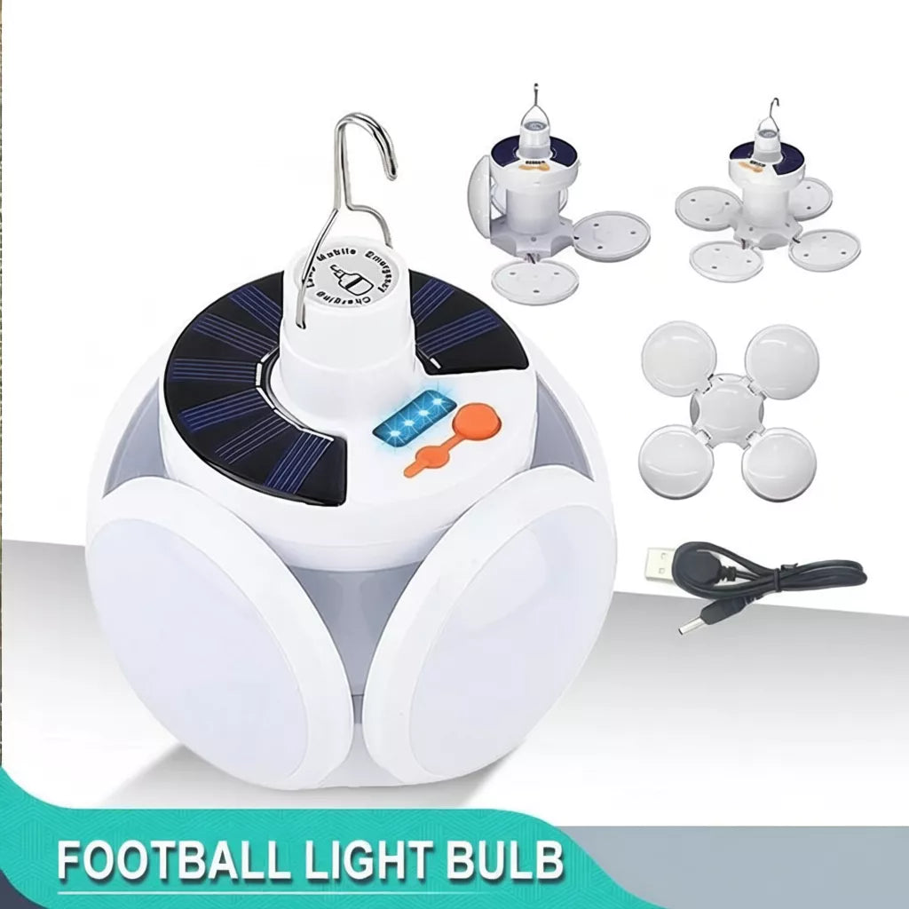 Foldable Football UFO Light Bulb